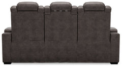 HyllMont Power Reclining Sofa - furniture place usa