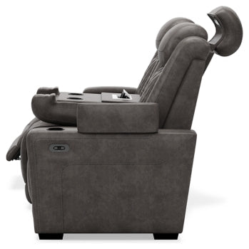 HyllMont Power Reclining Sofa - furniture place usa