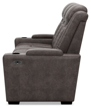 HyllMont Power Reclining Sofa - furniture place usa