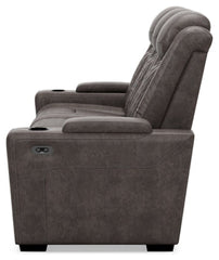 HyllMont Power Reclining Sofa - furniture place usa