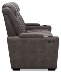 HyllMont Power Reclining Sofa - furniture place usa