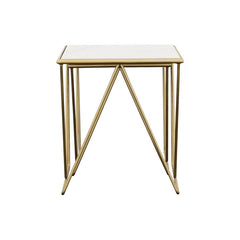 Bette Gold 2 Pc Nesting Table - furniture place usa