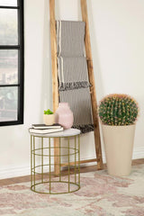 Heloisa Gold Side Table - furniture place usa