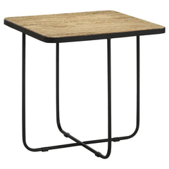 Elyna Brown Side Table - furniture place usa