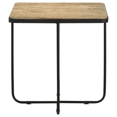 Elyna Brown Side Table - furniture place usa