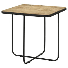 Elyna Brown Side Table - furniture place usa