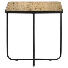 Elyna Brown Side Table - furniture place usa