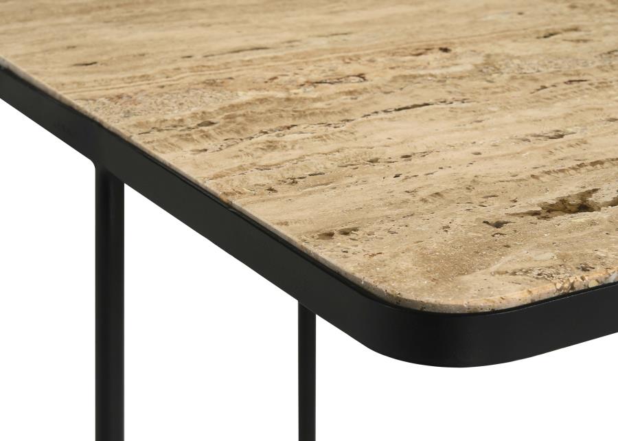 Elyna Brown Side Table - furniture place usa