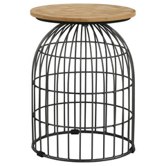 Bernardo Grey Side Table - furniture place usa