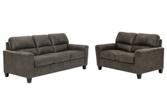Navi Sofa and Loveseat - furniture place usa