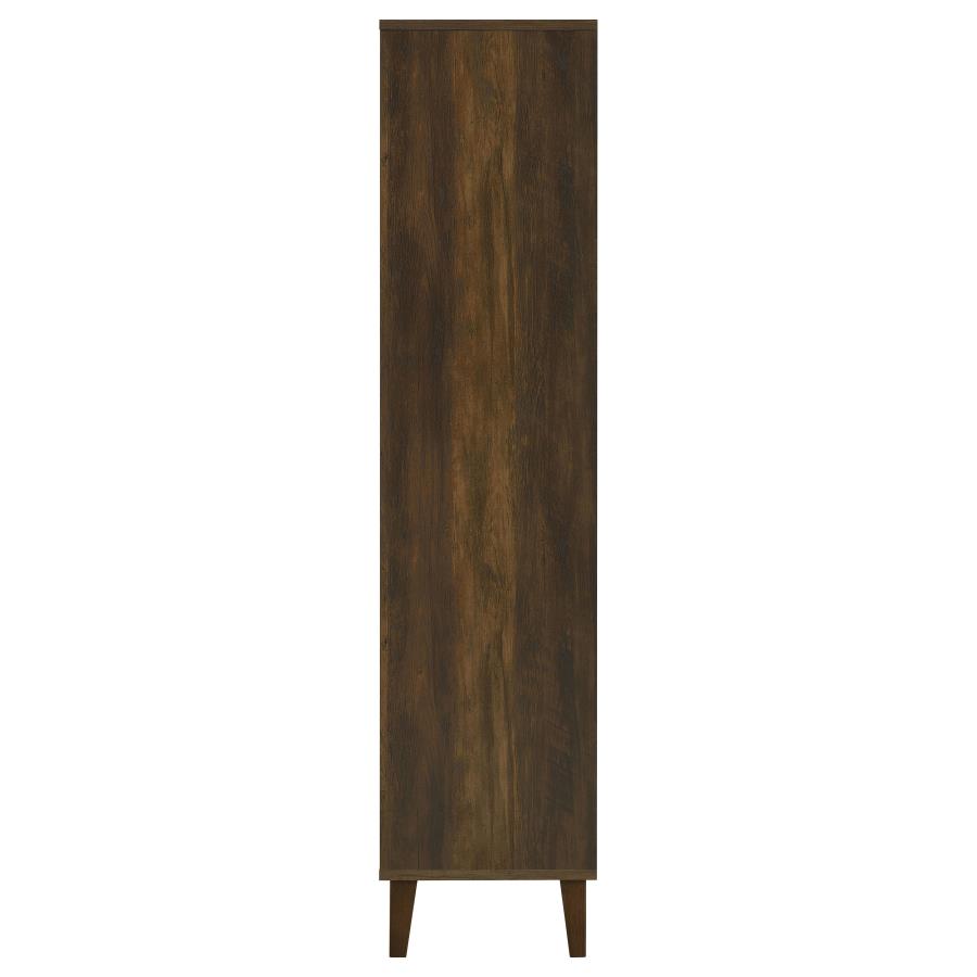 Elouise Brown Tall Accent Cabinet - furniture place usa