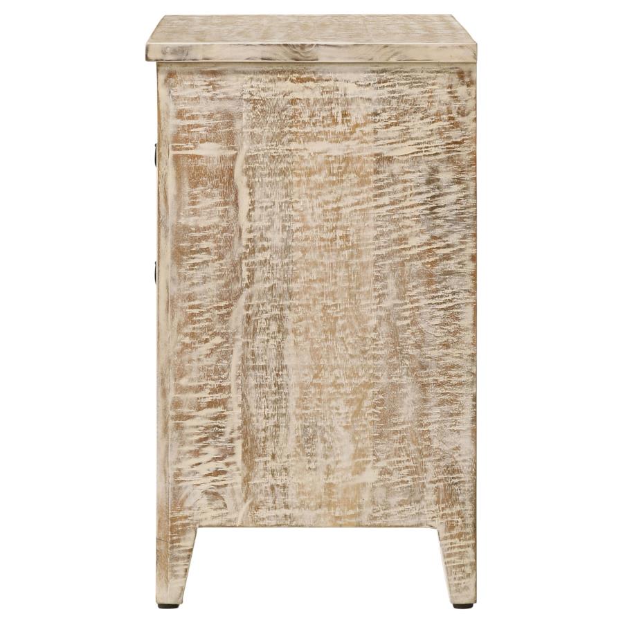 Mariska Brown Accent Cabinet - furniture place usa