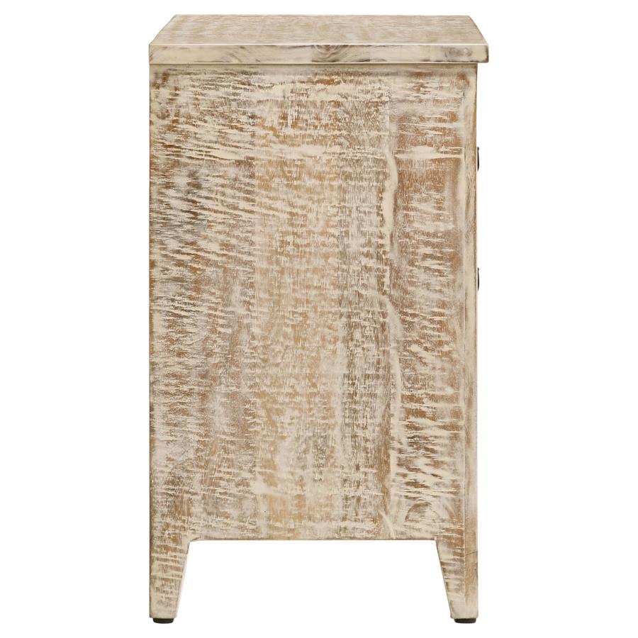Mariska Brown Accent Cabinet - furniture place usa