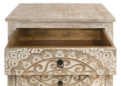 Mariska Brown Accent Cabinet - furniture place usa