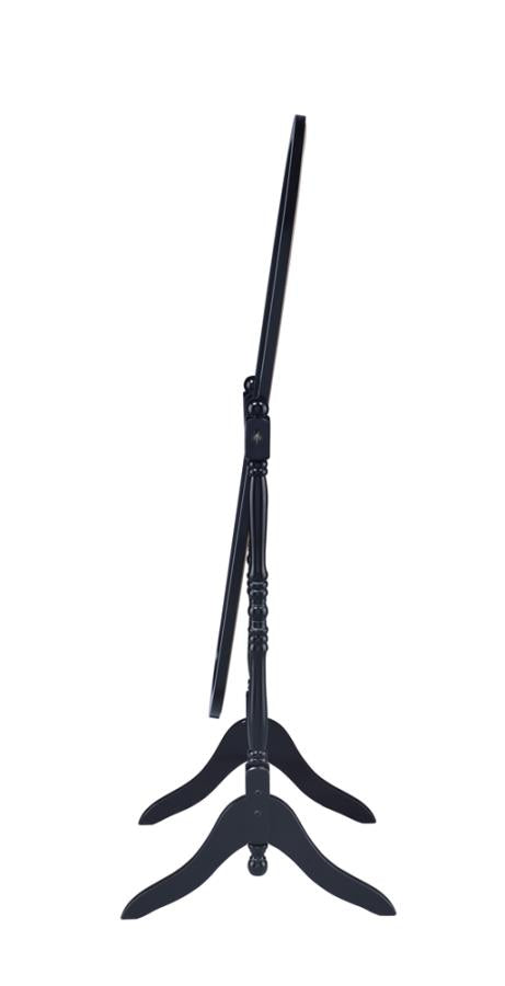 Foyet Black Cheval Mirror - furniture place usa