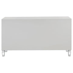 Leticia Silver Accent Cabinet - furniture place usa
