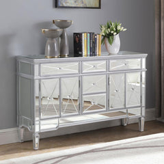 Duchess Silver Accent Cabinet - furniture place usa