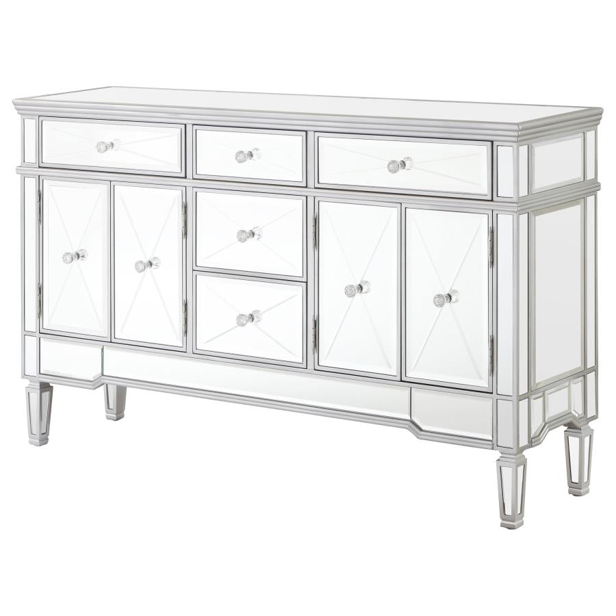 Duchess Silver Accent Cabinet - furniture place usa