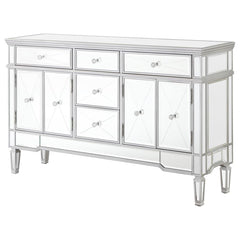 Duchess Silver Accent Cabinet - furniture place usa