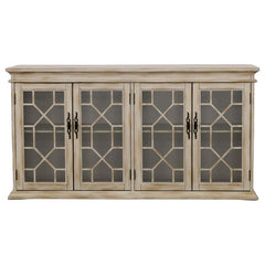 Kiara Ivory Accent Cabinet - furniture place usa