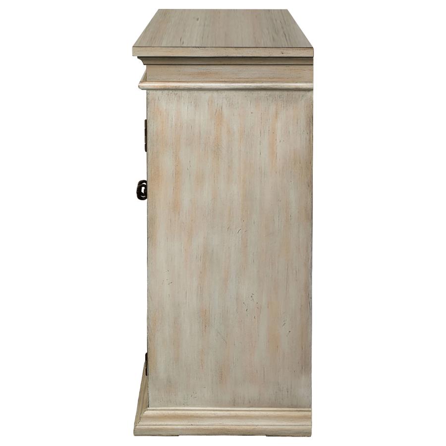 Kiara Ivory Accent Cabinet - furniture place usa