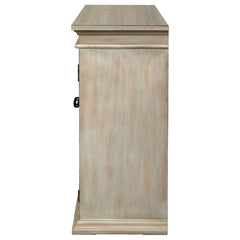 Kiara Ivory Accent Cabinet - furniture place usa