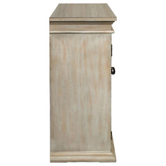 Kiara Ivory Accent Cabinet - furniture place usa