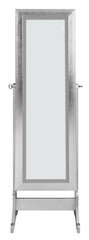 Moore Silver Jewelry Cheval Mirror - furniture place usa