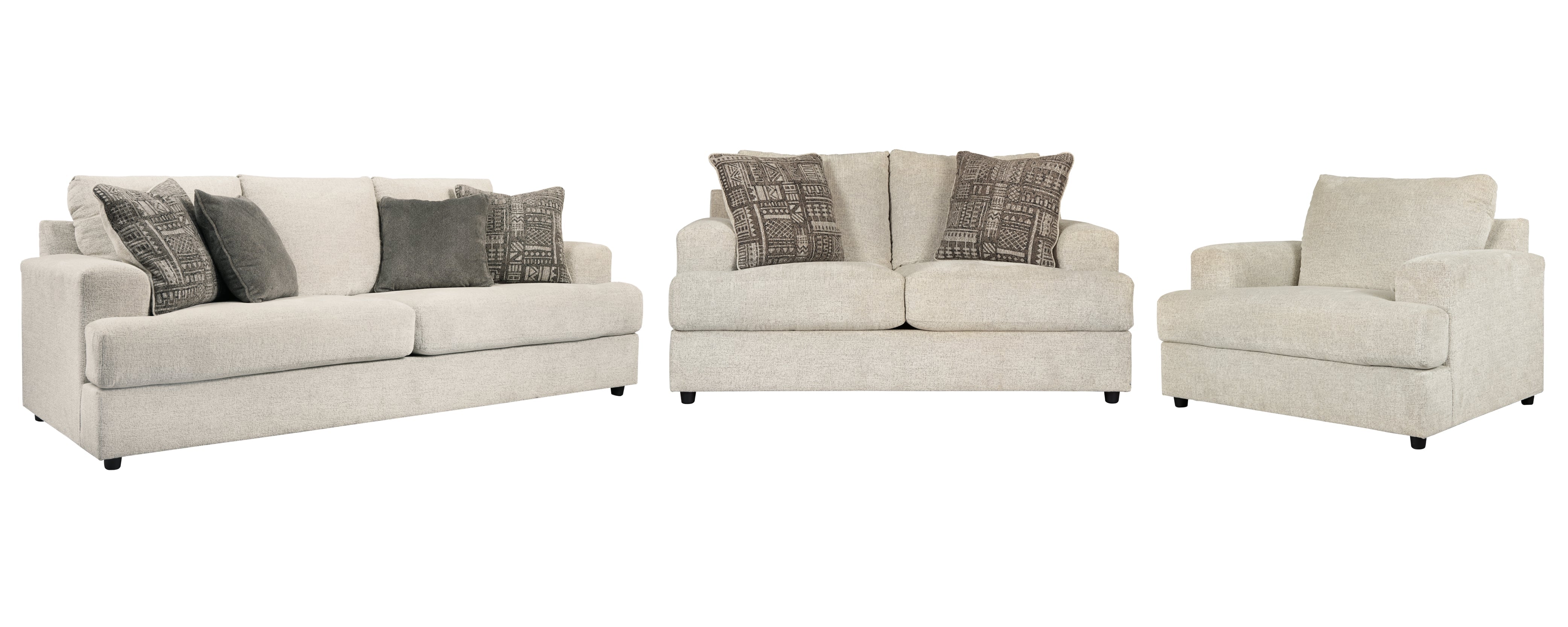 Soletren Sofa, Loveseat and Chair - PKG001865 - furniture place usa
