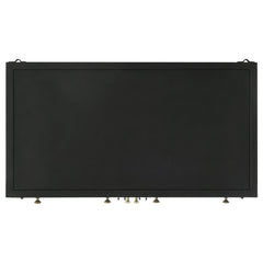 Sadler Black Accent Cabinet - furniture place usa