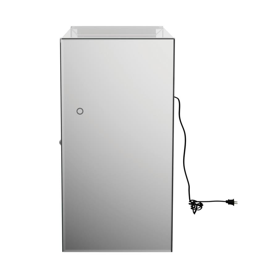Betsey Silver Accent Cabinet - furniture place usa