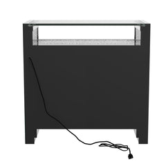 Betsey Silver Accent Cabinet - furniture place usa