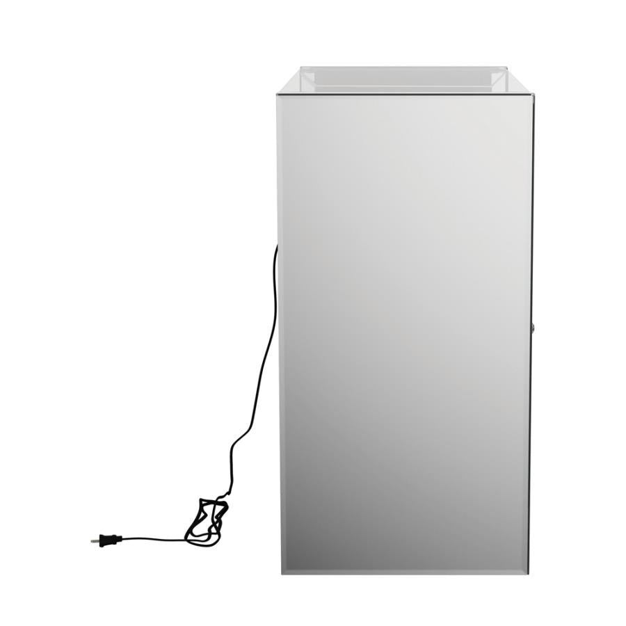 Betsey Silver Accent Cabinet - furniture place usa