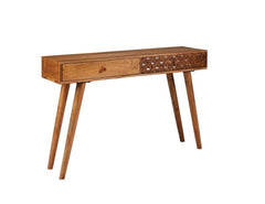 Lotus Brown Console Table - furniture place usa