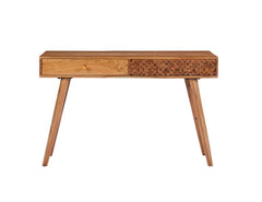 Lotus Brown Console Table - furniture place usa