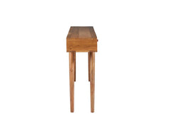 Lotus Brown Console Table - furniture place usa