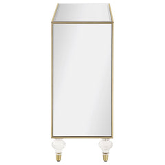 Lupin Silver Accent Cabinet - furniture place usa