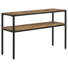 Quince Brown Console Table - furniture place usa
