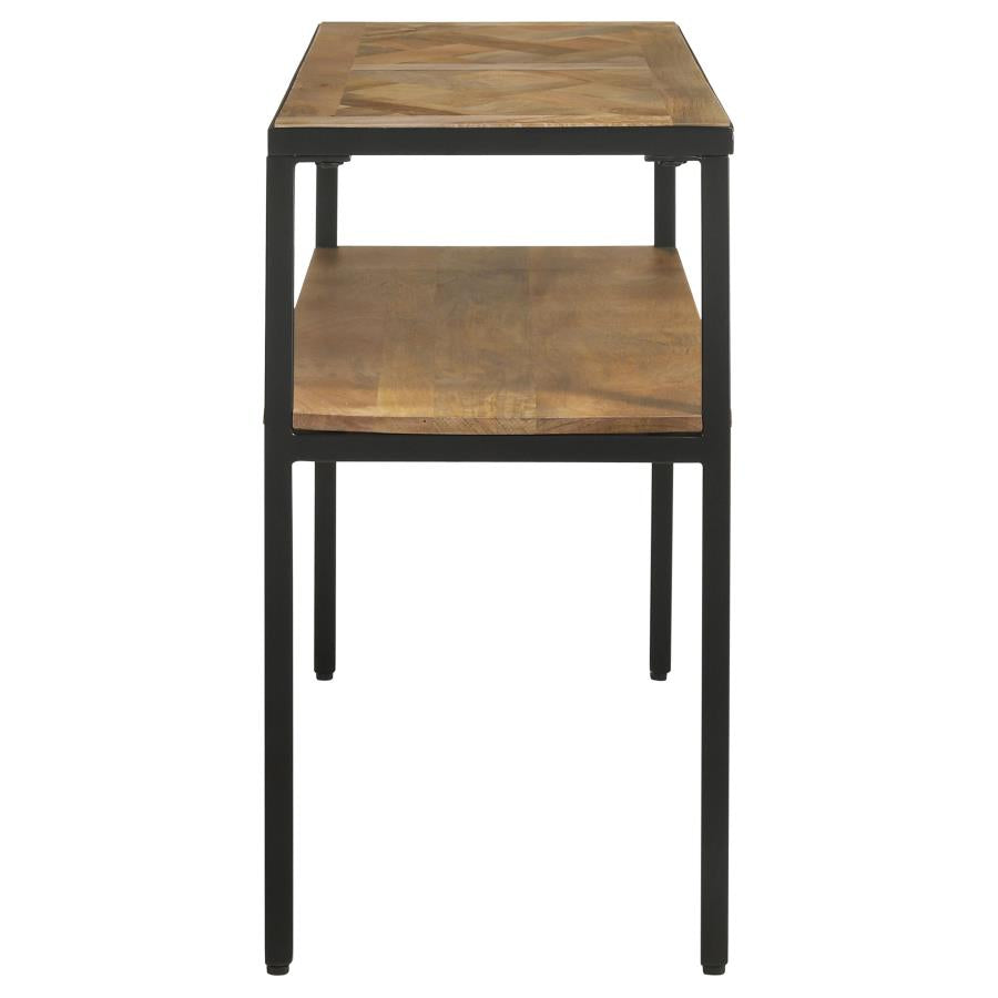 Quince Brown Console Table - furniture place usa