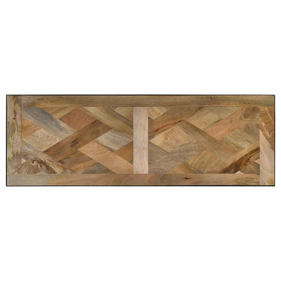 Quince Brown Console Table - furniture place usa