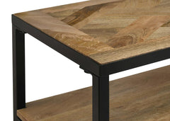 Quince Brown Console Table - furniture place usa