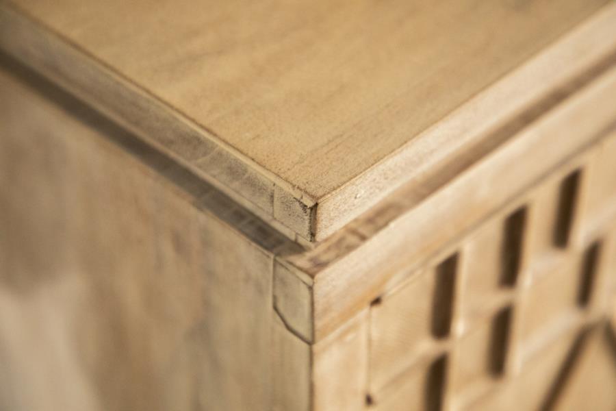 Eberto Brown Accent Cabinet - furniture place usa