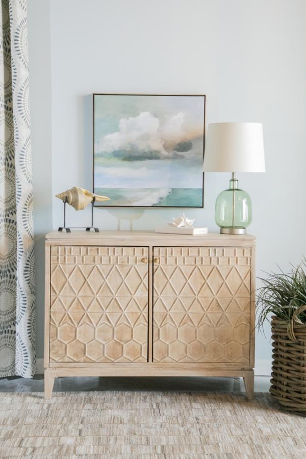 Eberto Brown Accent Cabinet - furniture place usa