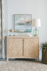 Eberto Brown Accent Cabinet - furniture place usa