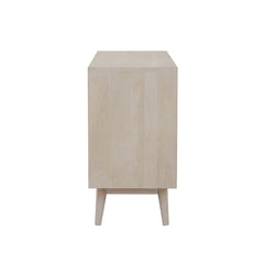 Ixora Black Accent Cabinet - furniture place usa