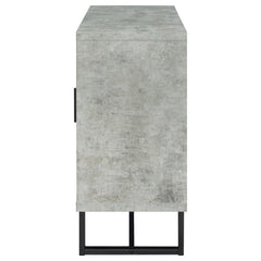 Abelardo Brown Accent Cabinet - furniture place usa