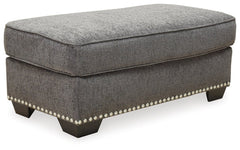 Locklin Sofa, Loveseat, Chair and Ottoman - furniture place usa