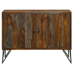 Macon Brown Accent Cabinet - furniture place usa