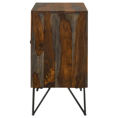 Macon Brown Accent Cabinet - furniture place usa