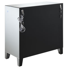 Arwen Silver Accent Cabinet - furniture place usa